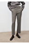 Slim Crop Pants with Thin Stripes