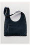Studded Detailed Serraje Shoulder Bag - 6