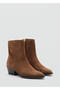 Suede Heeled Ankle Boots