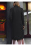 Double-Breasted Long Coat - 4