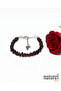 Genuine Canadian Jade, Opal, Rutil Quartz, Garnet Cracked Natural Stone Lady Bracelet - 3