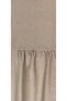 Women's A-Line Maxi Brown Linen Look Flared Dress with Skirt - 2