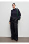 Wide Leg Denim Pants - 8