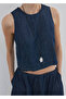 Denim Top under the Stitching - 7