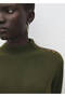 Buttoned knitwear dress - 6