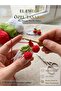 Children's and Women's Knitted Snap Buckle Handmade Cherry Series - 7