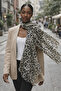 Leopard Patterned Elegans Shawl