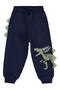 Trex Ready Attack Printed Sweatpants for 2-5 Years Old - Navy Blue 2-3 Years Old