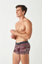 U.S. Polo Assn. Men's Navy Blue - Printed - Claret Red 3-Piece Boxers - 5