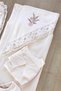Baby Girl Newborn Embroidered Hemp Fabric Decorated 10-Piece Hospital Discharge Set Stl6574 - 5