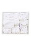 Baby Girl Ecru Canvas Scalloped Luxury 100% Cotton 10-Piece Hospital Discharge Set STL6505 - 2