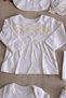 Baby Girl Beige Natural Cotton Fabric Lace Luxury 10-Piece Hospital Discharge Set Stl6407 - 5
