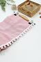 Baby Girl Double-Layer Muslin Pom-Pom Swaddle Blanket STL6695 - 4