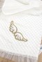 Girl Boy Baby Angel Winged Chickpea Velvet Blanket Stl6750 - 2