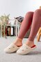 Fluffy Figured Slippers Women's Home Socks Do Not Make Sound Light Soft Sole - 2