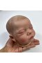 Painted Doll Kit 19 Inch Kit Reborn Romy 3D Painted Skin Doll With Rooted Eyelashes and Cloth Body U - 2