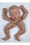 Painted Doll Kit 19 Inch Kit Reborn Romy 3D Painted Skin Doll With Rooted Eyelashes and Cloth Body U - 8