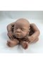 Unfinished Doll Kit 19 Inch Dark Skin Unpainted Reborn Doll Kit Romy Unfinished Vinyl Newborn Doll P - 3