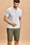 Earty Gray 100% Cotton Polo Knitwear T-Shirt - 4