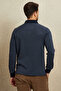 Brander Anthracite Cotton Polo Sweatshirt - 7
