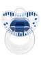 Silicone Patterned Pacifier No 3 - Blue