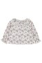Floral Printed Buttoned Dress for 6-18 Months - Powder 12-18 Months - 3