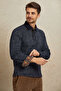 Esoni-Pb Navy Blue Polo Sweatshirt - 2