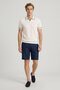 Barcelo Off-White 100% Cotton Polo Knitwear T-Shirt - 2