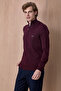 Advent Troyar Burgundy 100% Cotton Zippered Knitwear - 5
