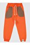 2-5 Years Old Boy's Soft Orange Sweatpants