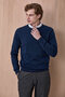 Gands Petrol 100% Cotton Crew Neck Knitwear