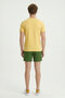 Sebastian Yellow Cotton Crew Neck Printed T-Shirt - 6