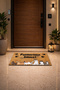 Cat Patterned Wipe Your Paws Written Door Mat 45X70 cm - 2