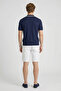 Ballesta Navy Blue Polo Knitwear T-Shirt - 6