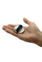 Half moon adhesive door stopper, door buffer, metal door stop holder inox - 3