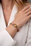Women's Copper Bracelet with Zultanite Stone, Oval Model, Cuff, Antiallergic Bracelet - 2