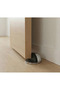Half moon adhesive door stopper, door buffer, metal door stop holder inox - 2