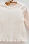 Baby Girl Ribbed Collar Snap Set of 2 1-9 Months Pink - 2