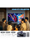 130-Inch HD Smart Projector with Bluetooth Karaoke Microphone - 5