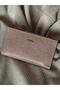 Rose Gold Simli Multi-Compartment Women's Wallet & Card Holder