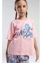 U.S. Polo Assn Girl's Flower Figure and Text Detail 9-15 Years Old Somon - 2