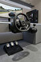 Pace V987 Force Feedback Motorlu 3 Pedal Vitesli Oyuncu Direksiyonu Direksiyon Seti SADECE PC UYUMLU - 7