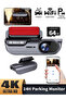 4K WiFi Dash Cam Car Driving Recorder - 3