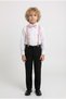 Boy's Suit with White Shirt M00787 Pink