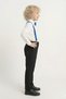 Boy's Suit with White Shirt M00787 Blue - 3