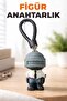 Cute Pubg Game Character Figure Keychain Game Keyring with Leather Lanyard - 3