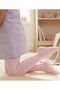 Children's Cotton Pantyhose Pink - 2
