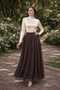 Floral Flock Lined Belt Pack of Tulle Skirts - 4