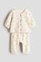 2-piece quilted jersey set