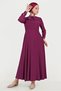 Halter Embroidered Dress 40231 - 2